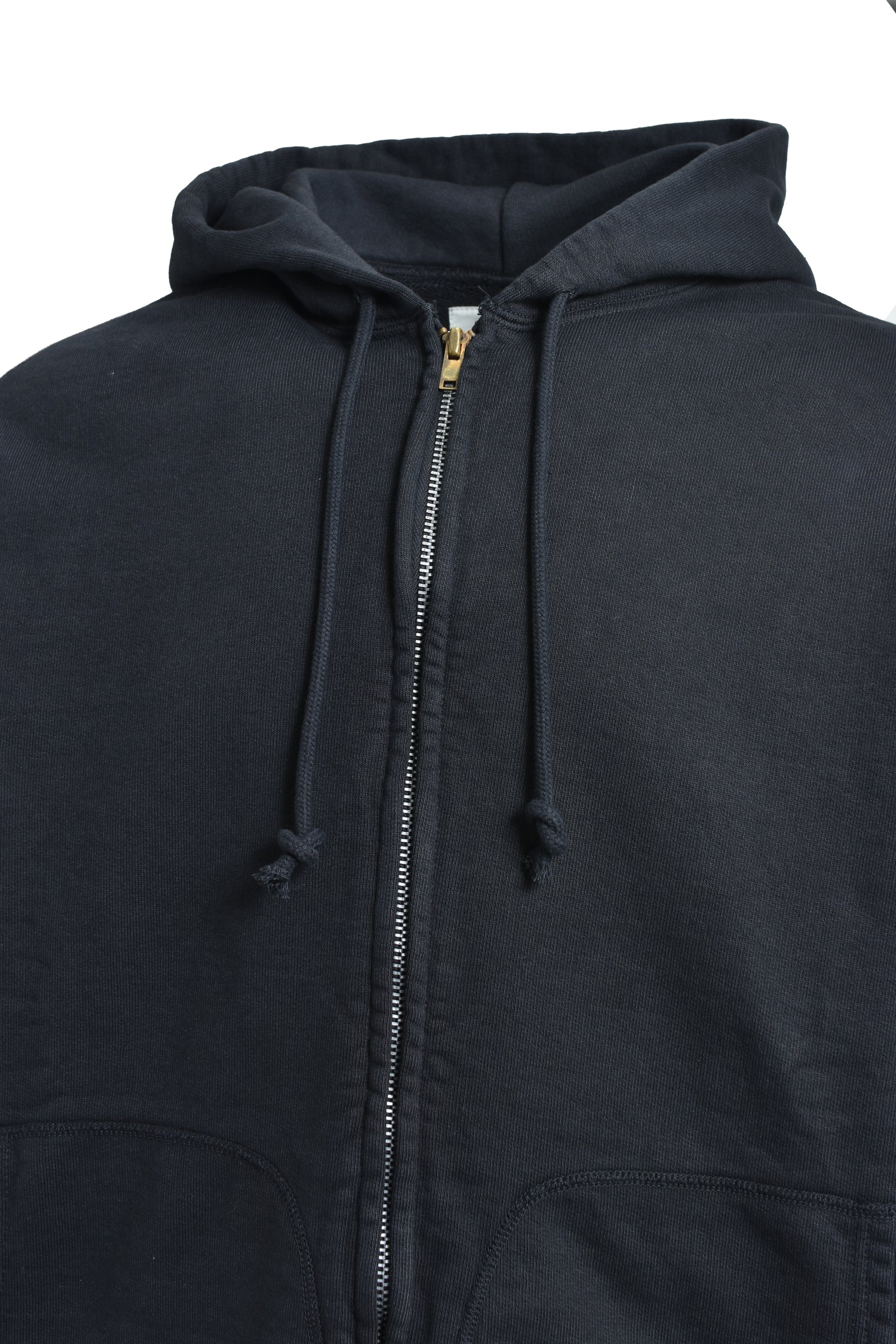 ZIP HOODIE / BLACK
