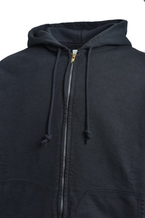 ZIP HOODIE / BLACK