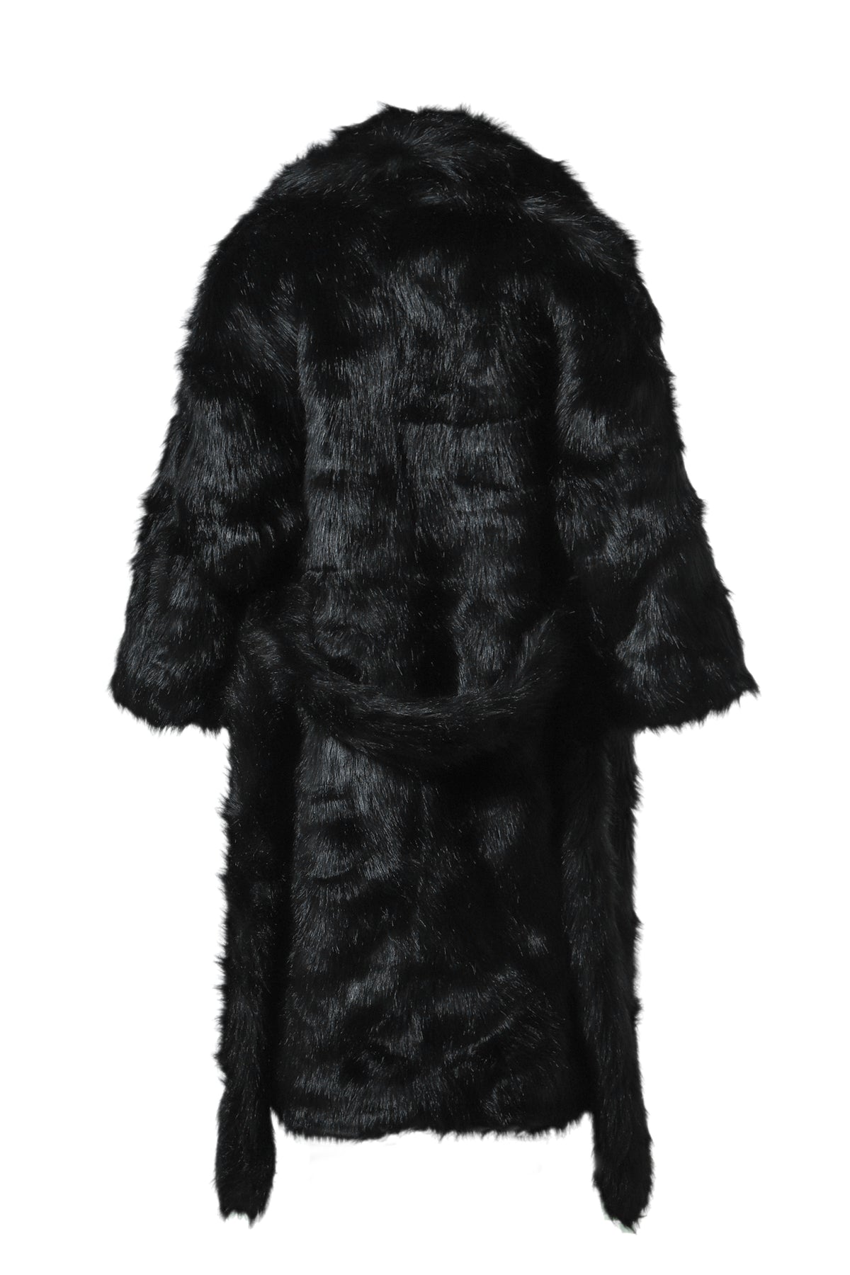 VAST FUR COAT / BLK