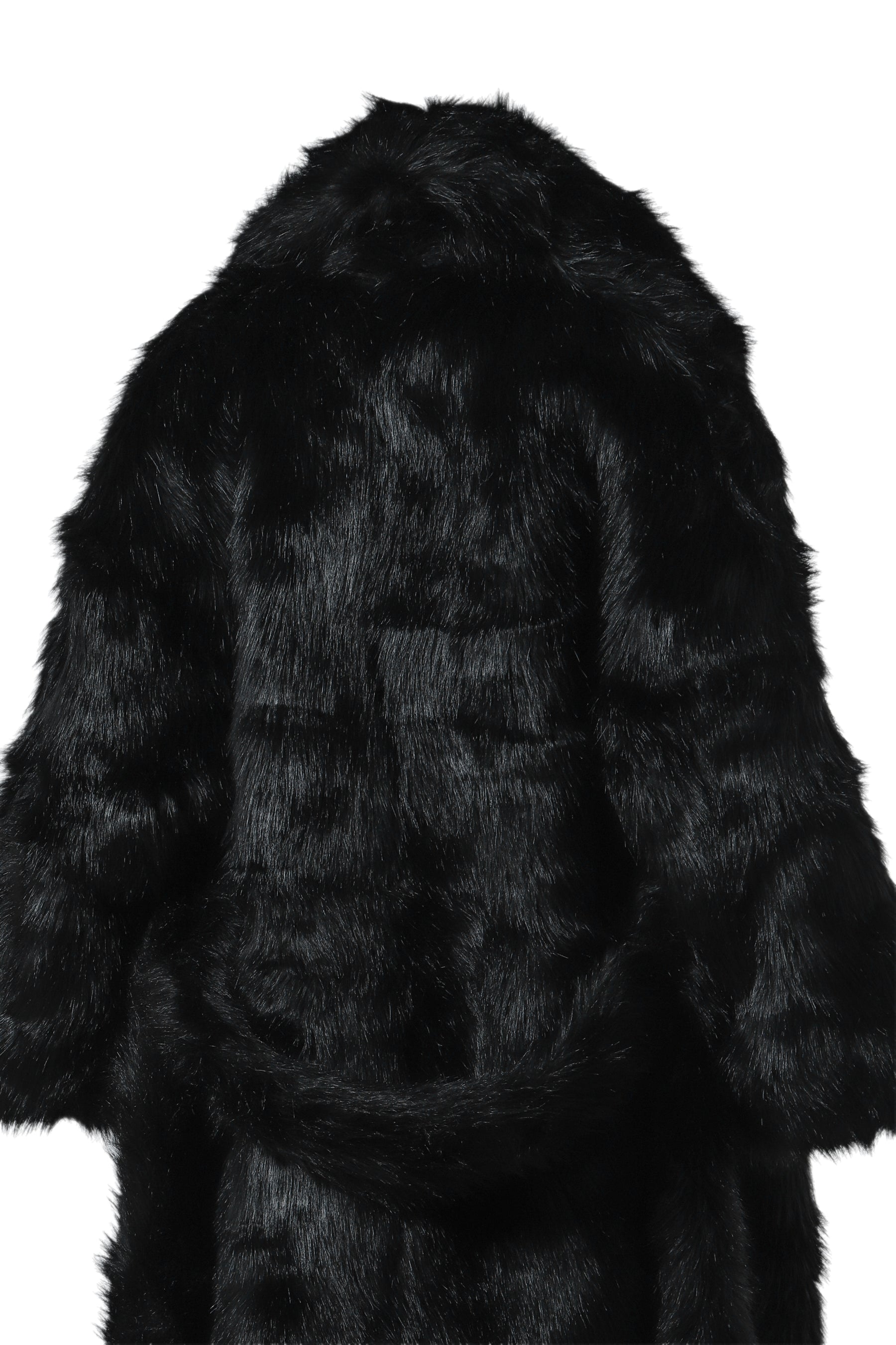 VAST FUR COAT / BLK