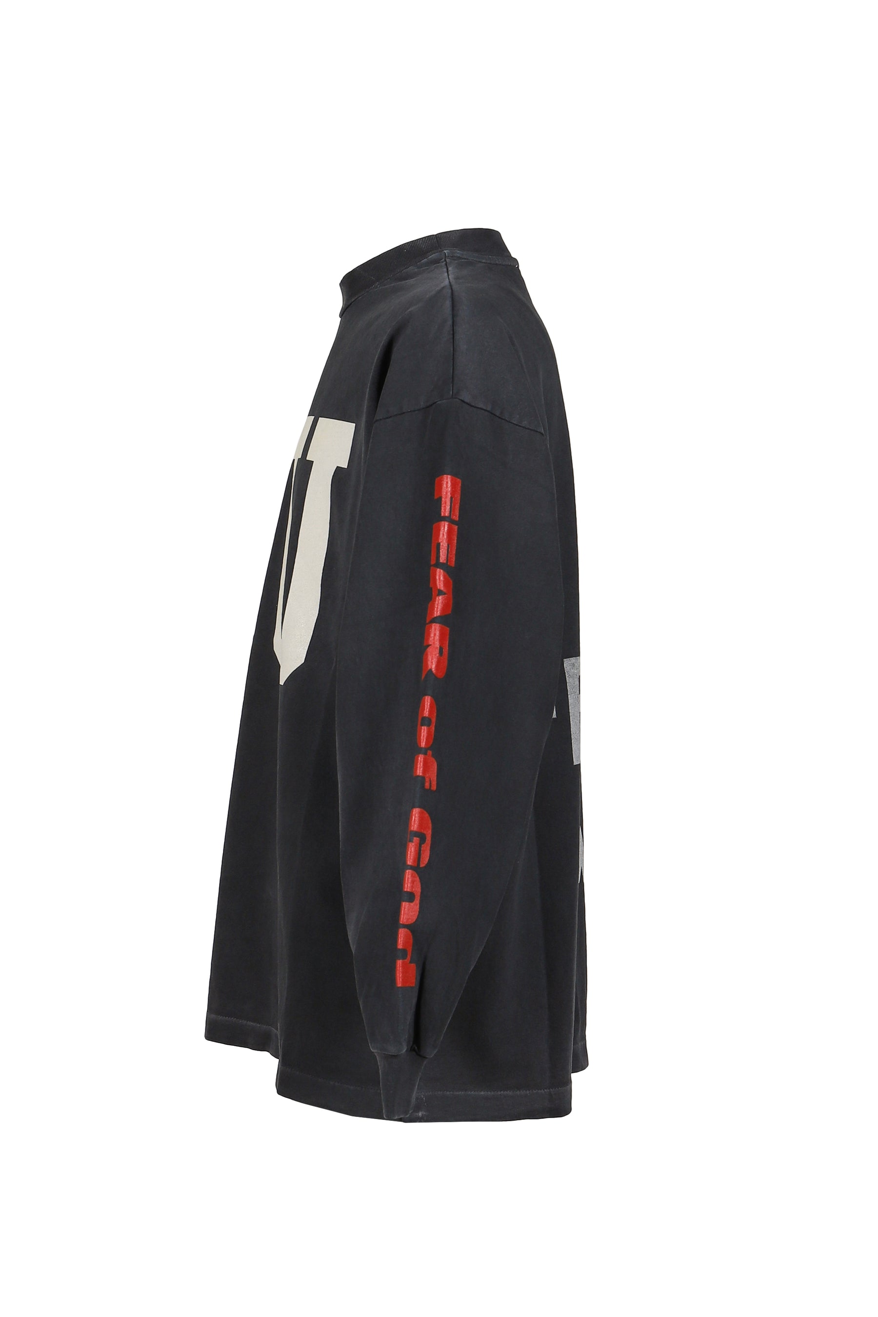 REAXED LS "FREEDOM" TEE / BLK