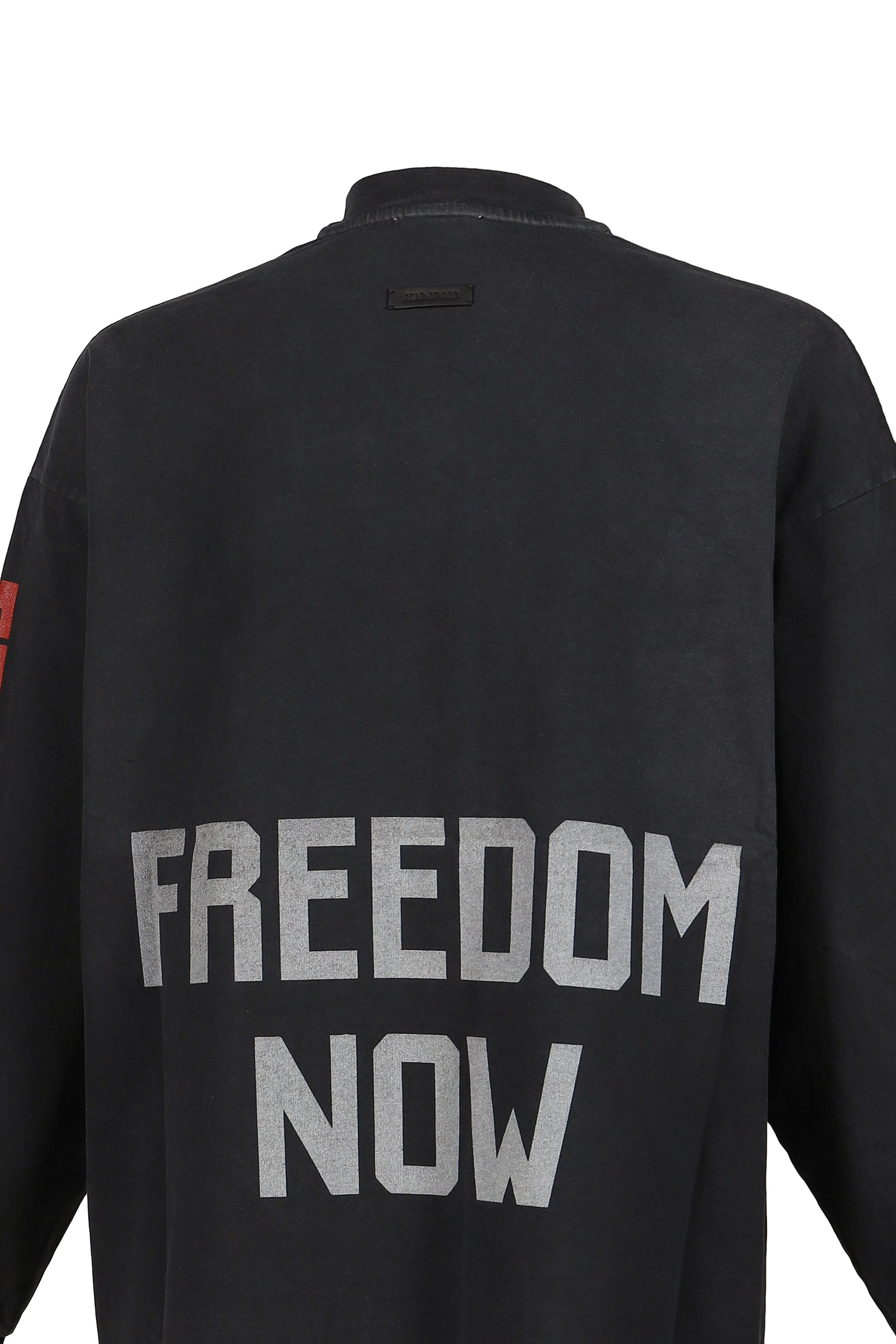 REAXED LS "FREEDOM" TEE / BLK