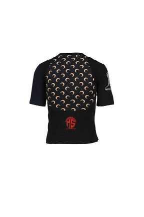 REGENERATED GRAPHIC T-SHIRTS BABY FIT T-SHIRT / BLK