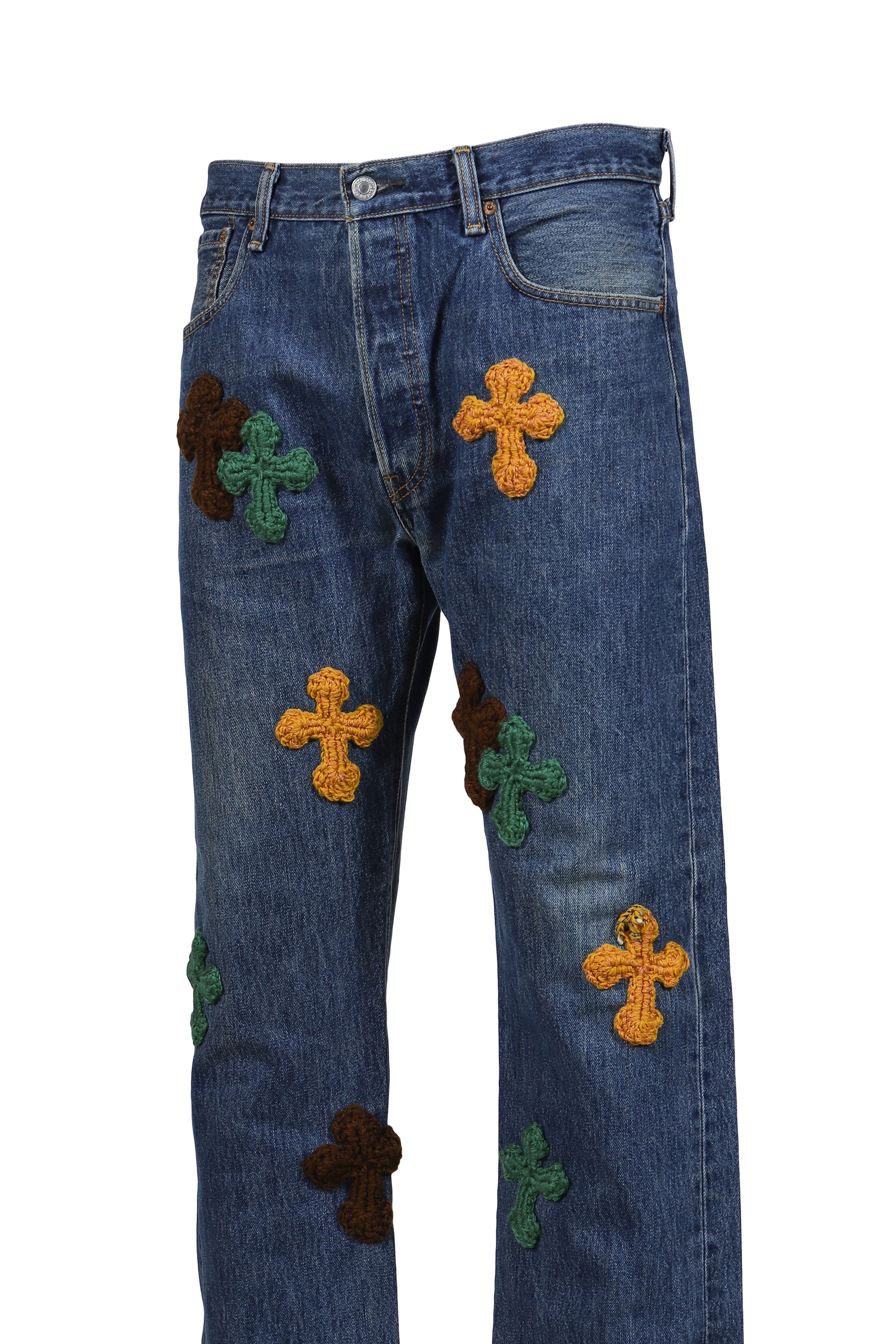 3D CROSS DENIM / INDIGO