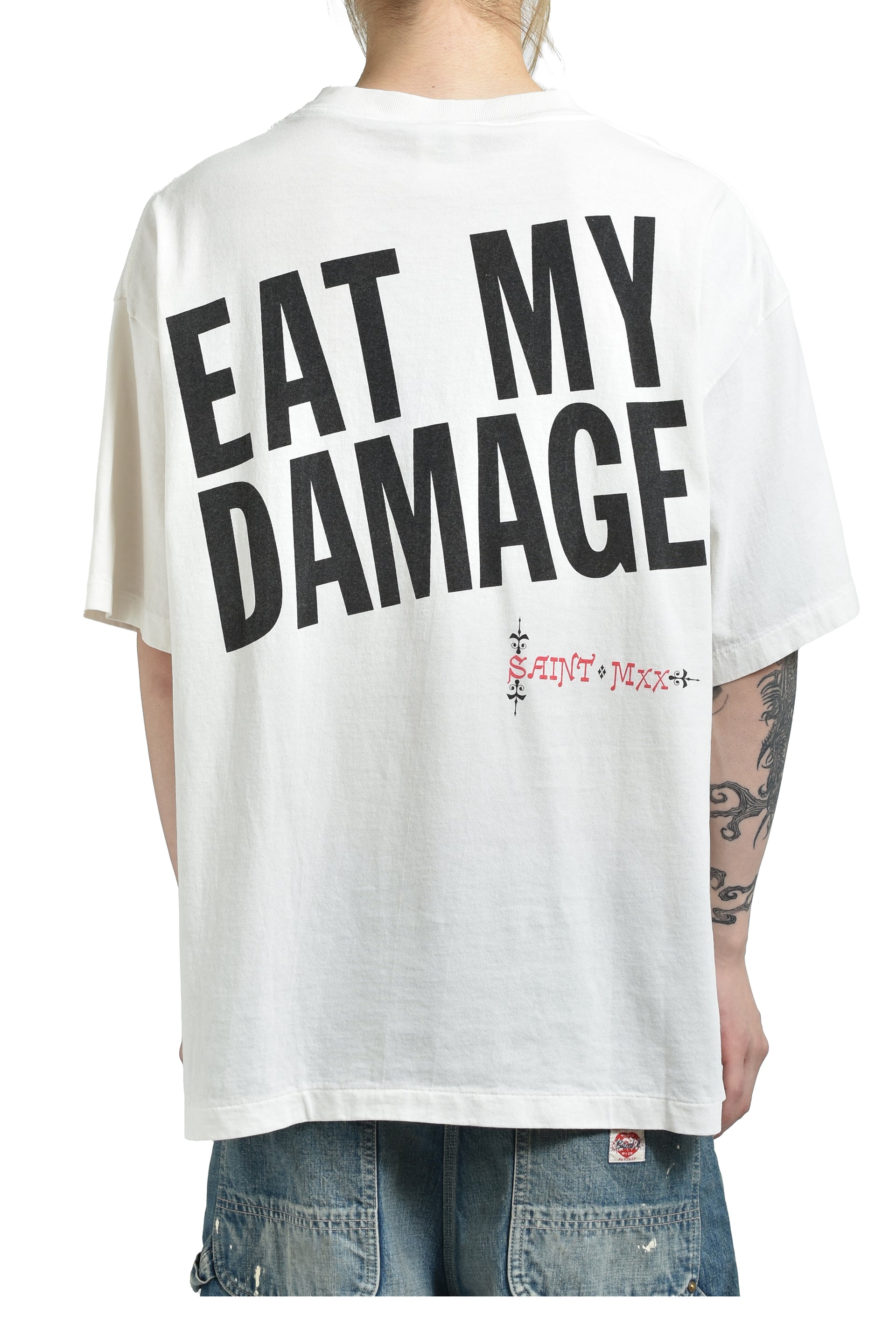 SS TEE/DIRTY PIG / WHT