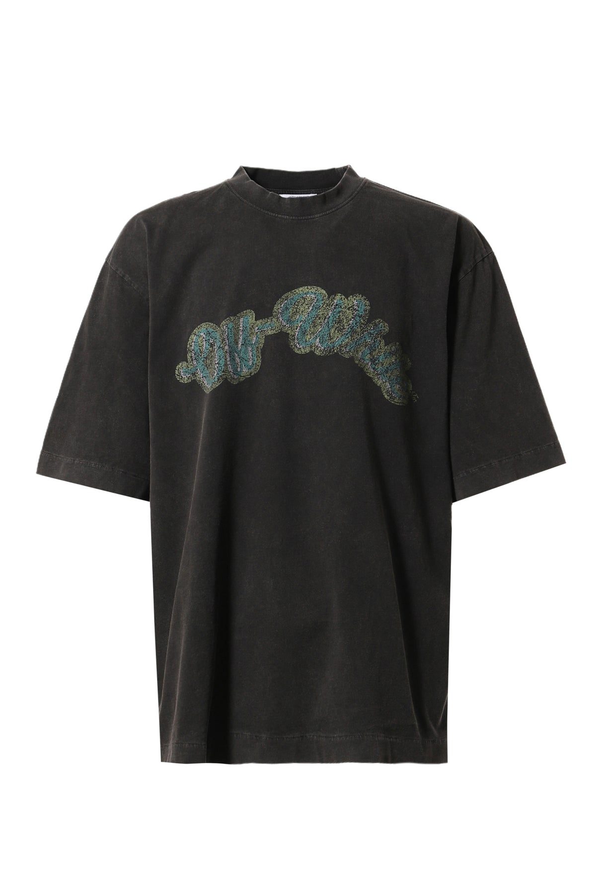 GREEN BACCHUS SKATE S/S TEE / BLK COLLEGE