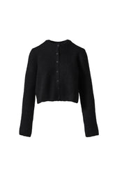 MALONE KNIT CARDIGAN / BLK