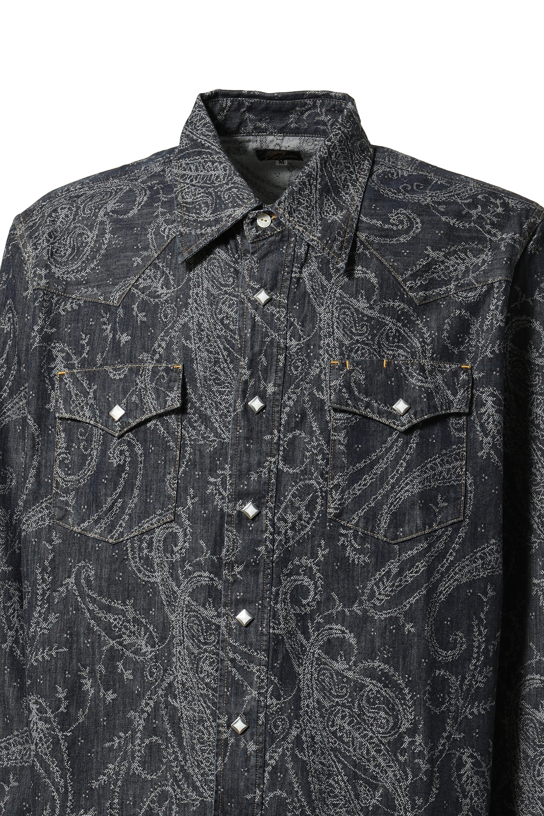 WESTERN SHIRT - 8OZ DENIM / PAISLEY JQ. / INDIGO