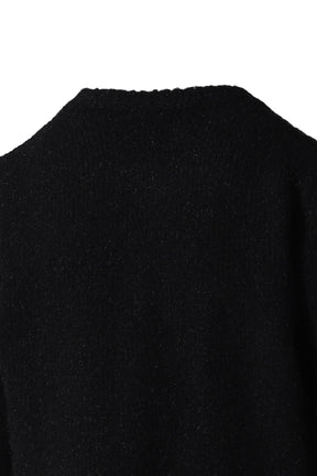 MALONE KNIT CARDIGAN / BLK