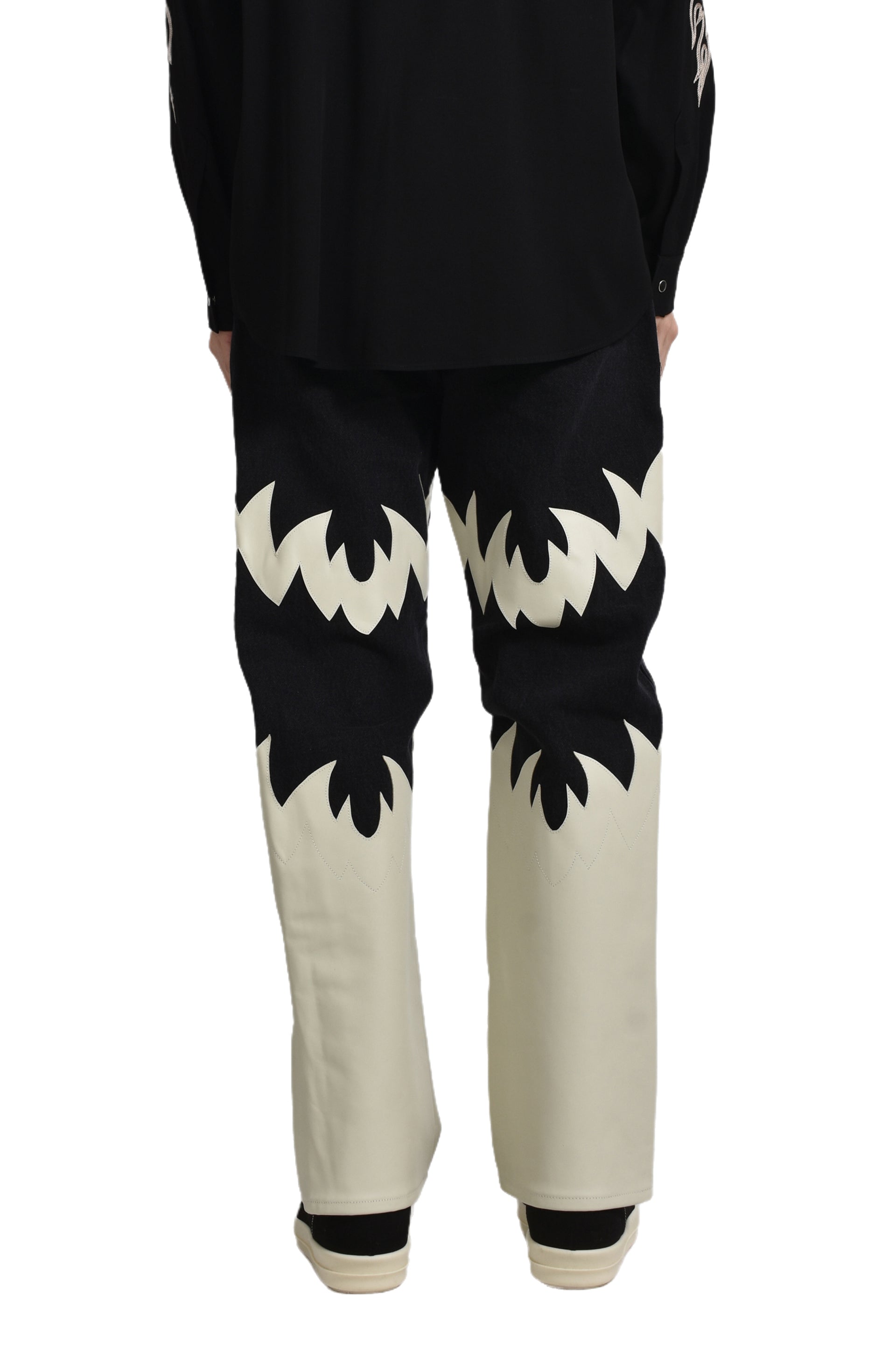 JUN/NAKAYAMA COWBOY PANTS / BLK