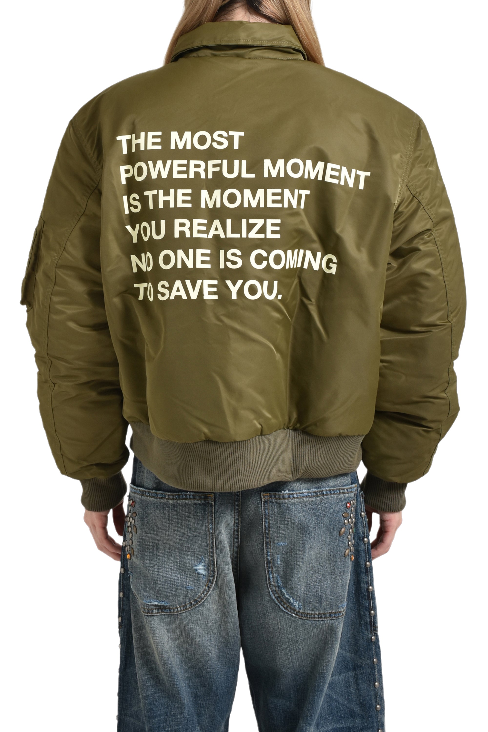 BEEN THROUGH HELL JACKET / GRN