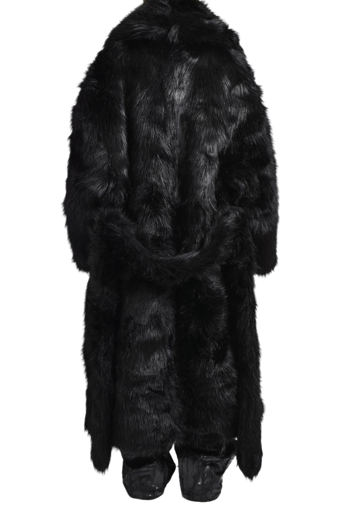 VAST FUR COAT / BLK