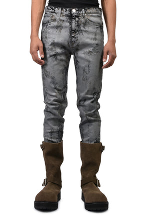 KIEFER WAXED NARROW CUT / RUSTY GRY