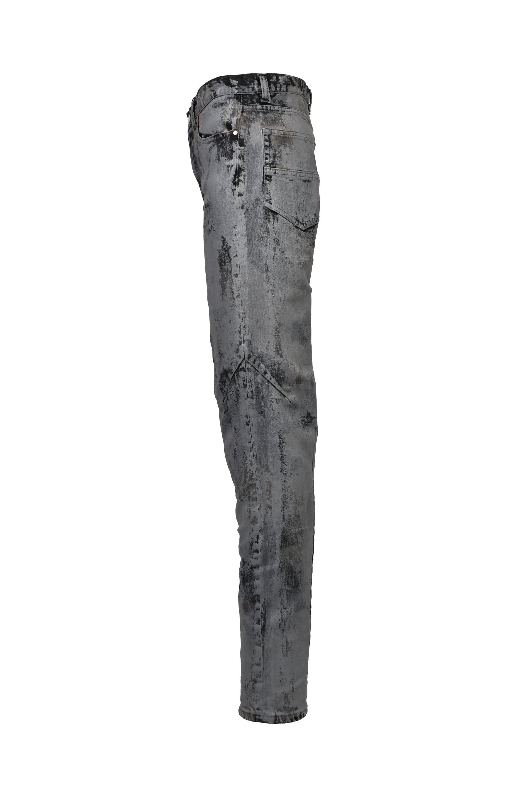 KIEFER WAXED NARROW CUT / RUSTY GRY
