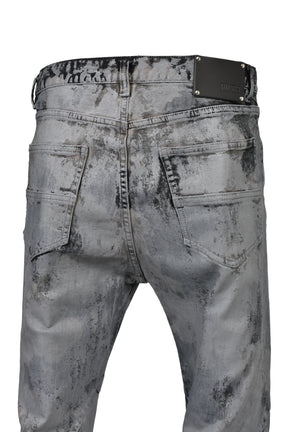 KIEFER WAXED NARROW CUT / RUSTY GRY
