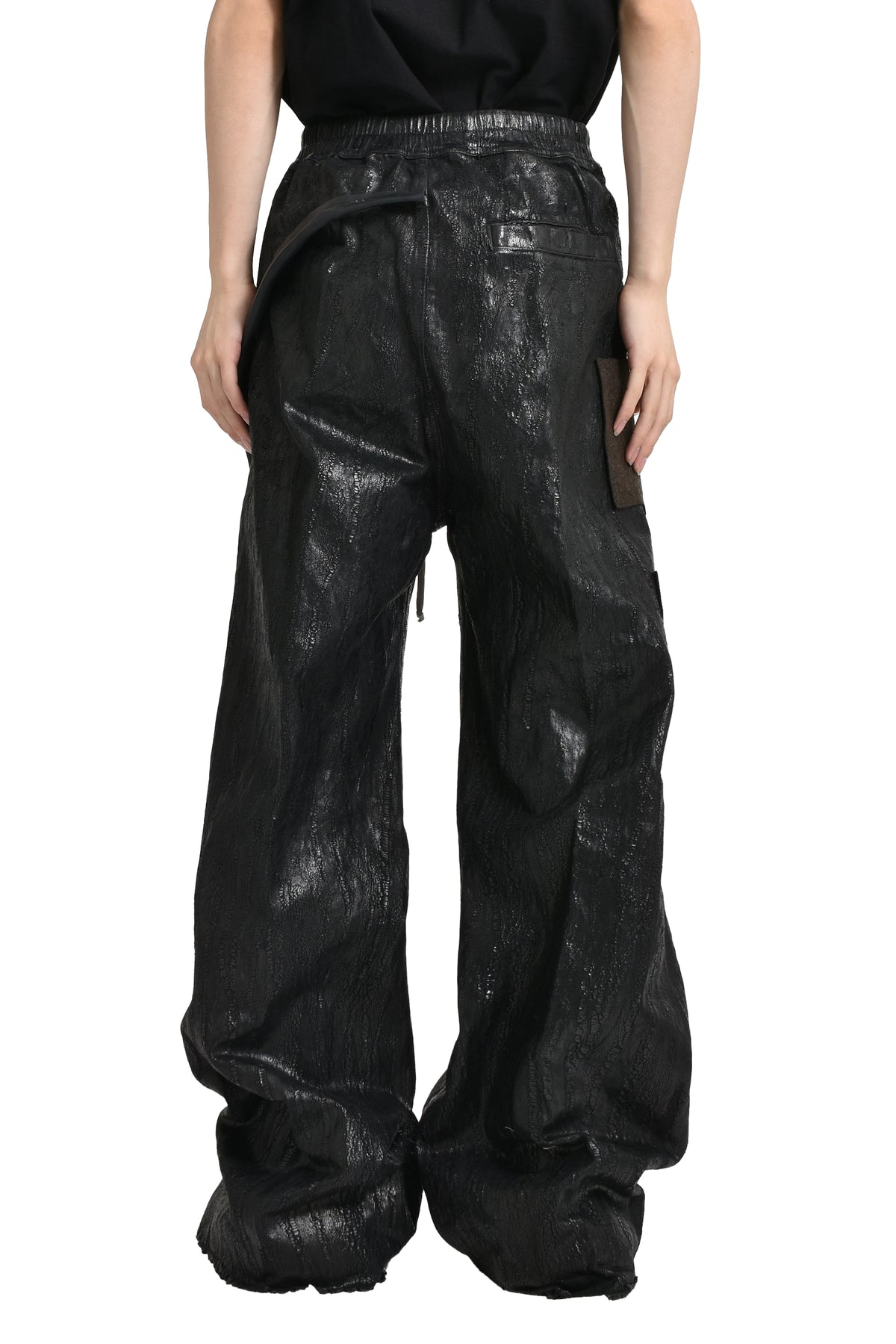 WIDE BELA PANTS / BLK/BRW/BLK