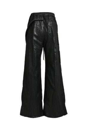 WIDE BELA PANTS / BLK/BRW/BLK