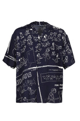DISNEY MS / PC ALOHA COLLECTION ALOHA SHIRT / 101 DALMATIANS / NVY