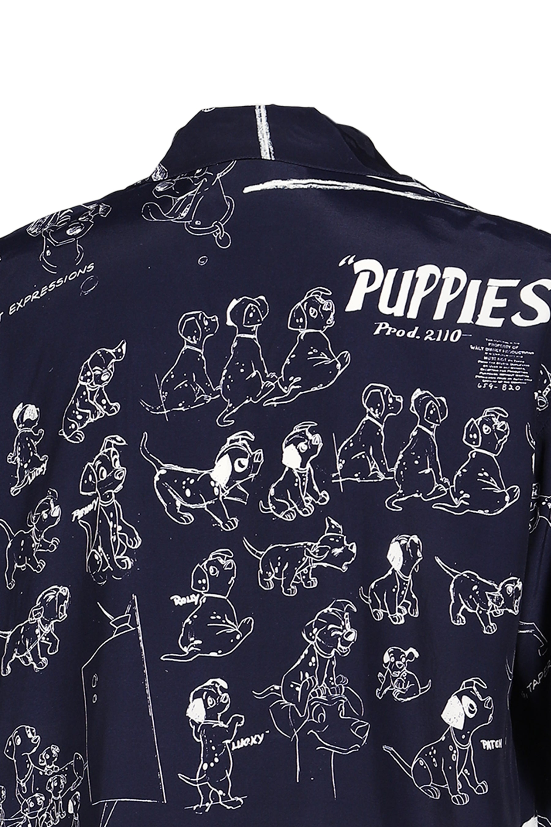 DISNEY MS / PC ALOHA COLLECTION ALOHA SHIRT / 101 DALMATIANS / NVY