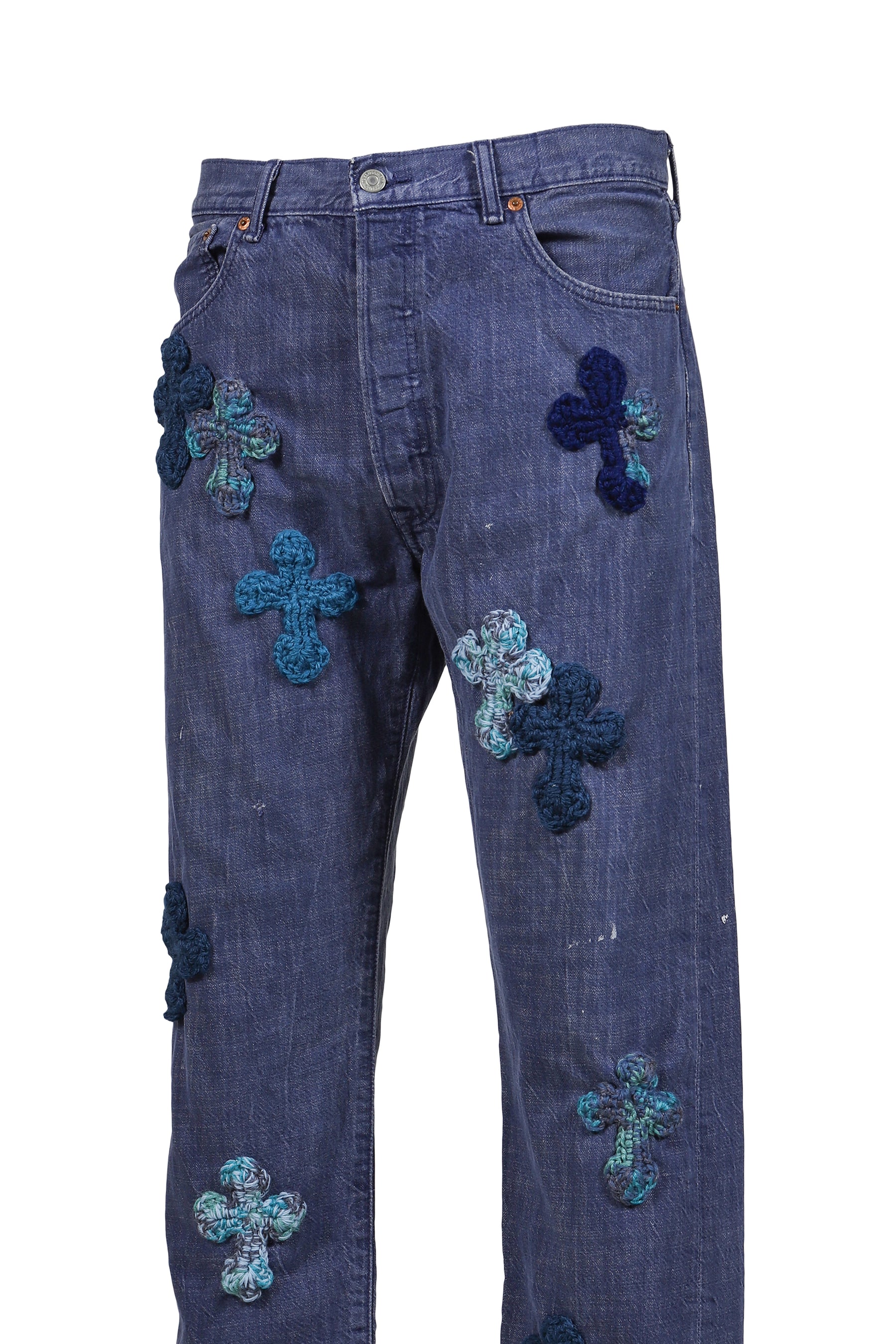 3D CROSS DENIM / INDIGO