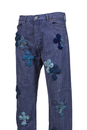 3D CROSS DENIM / INDIGO