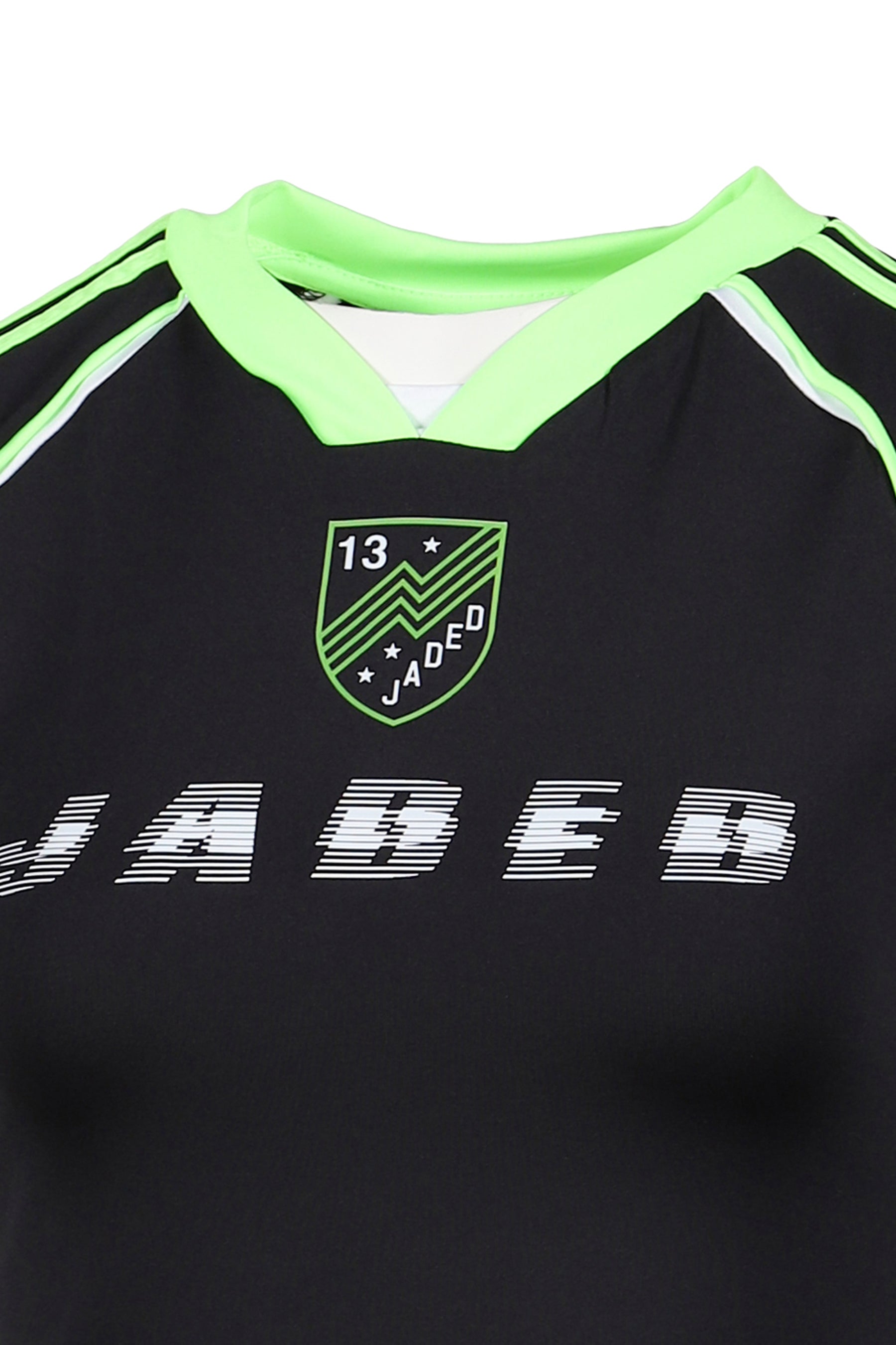 NO.13 FOOTBALL BABY TEE / BLK