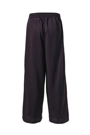 H.D. TRACK PANT - POLY SMOOTH / DK.PUR