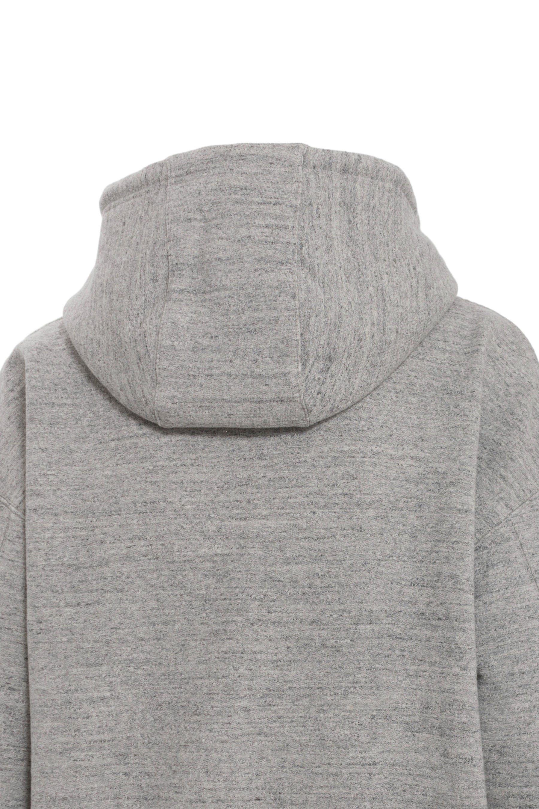 Grey Oversized logo-print cotton-blend jersey hoodie, LOEWE