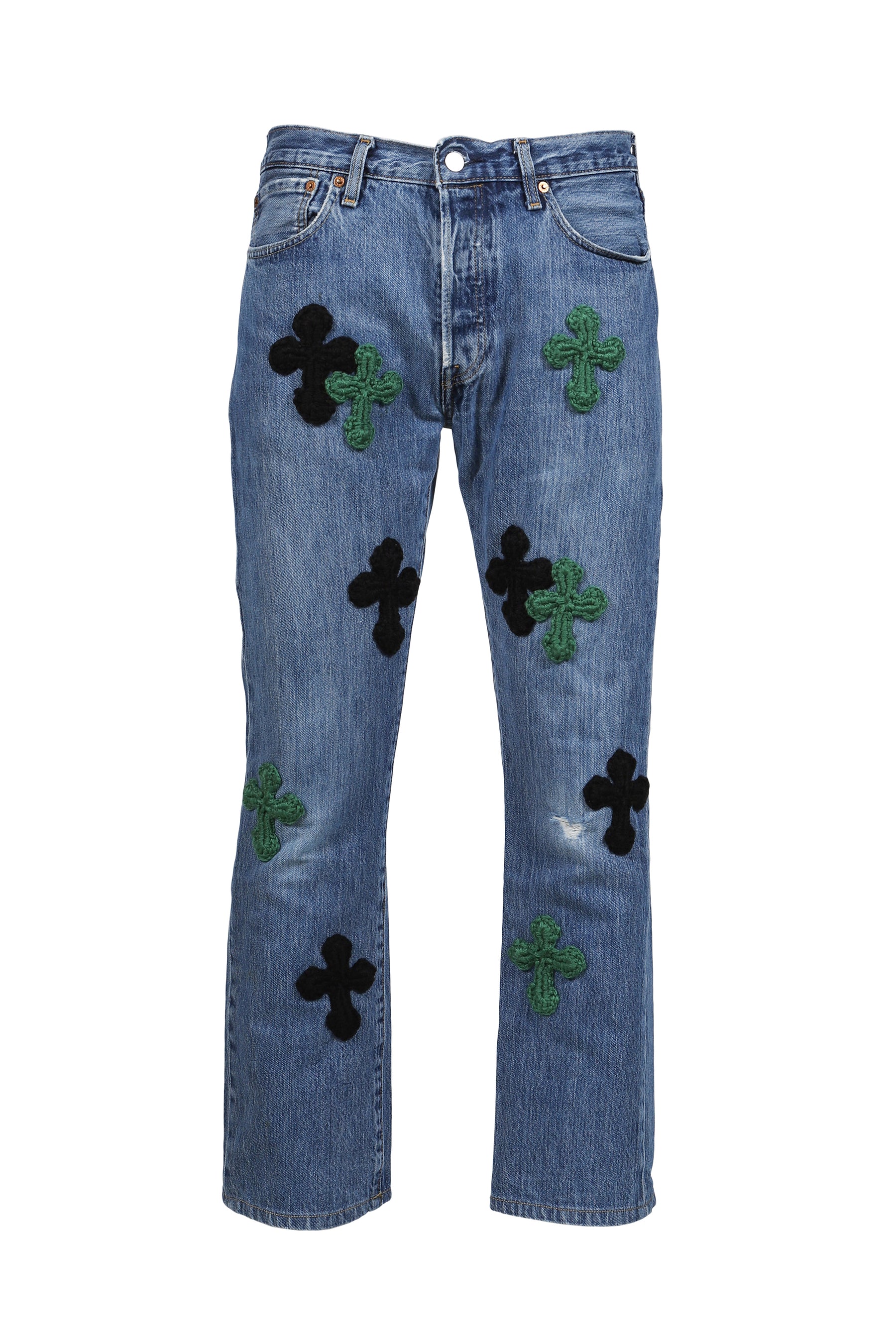 3D CROSS DENIM / INDIGO