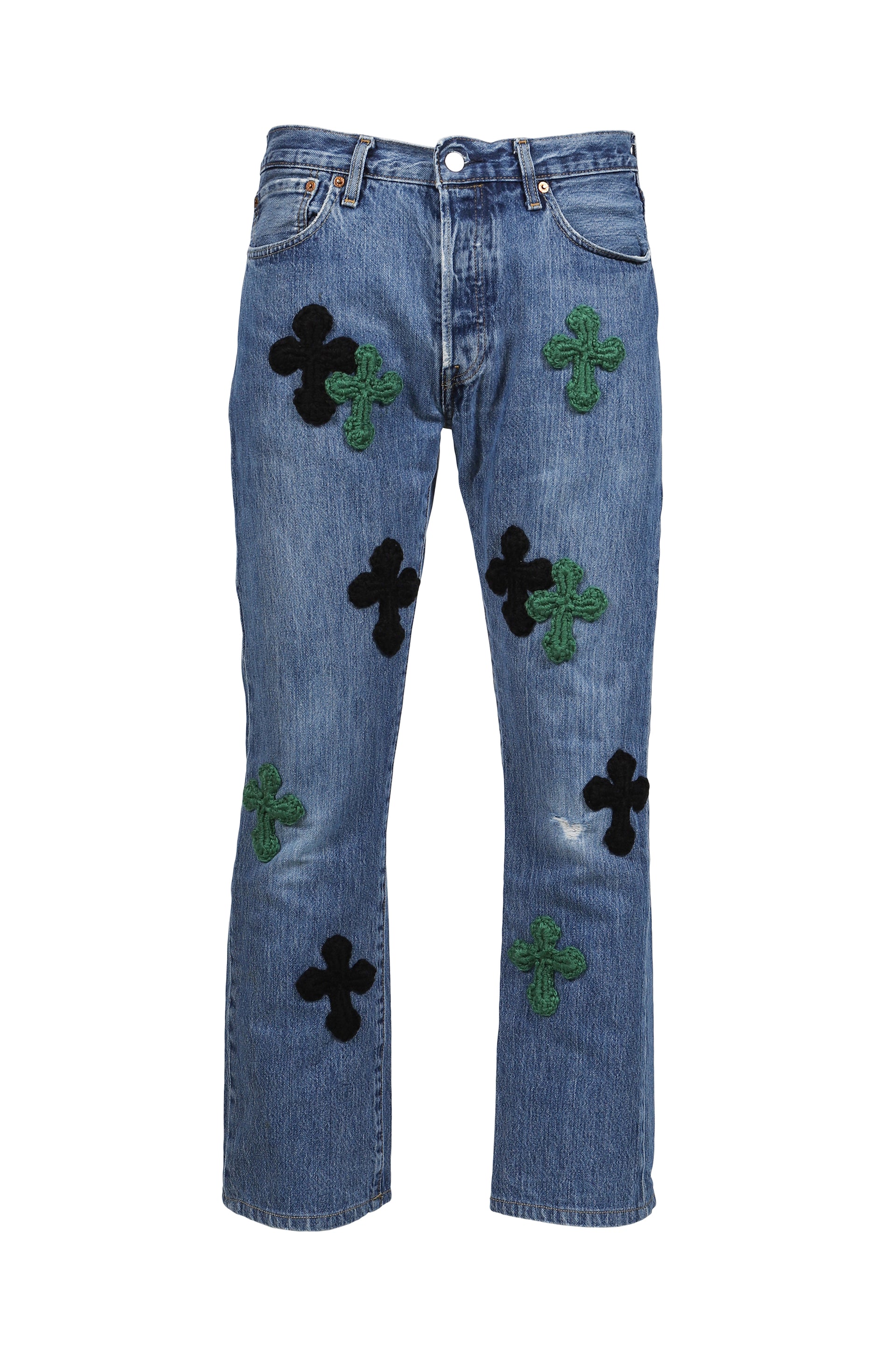 3D CROSS DENIM / INDIGO