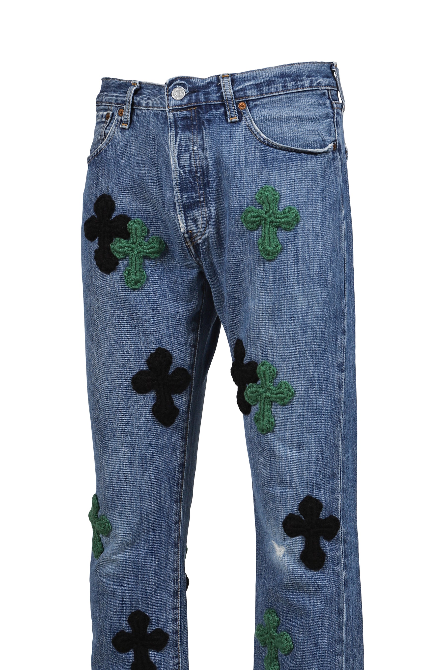 3D CROSS DENIM / INDIGO