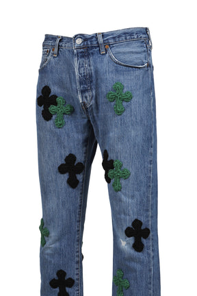 3D CROSS DENIM / INDIGO