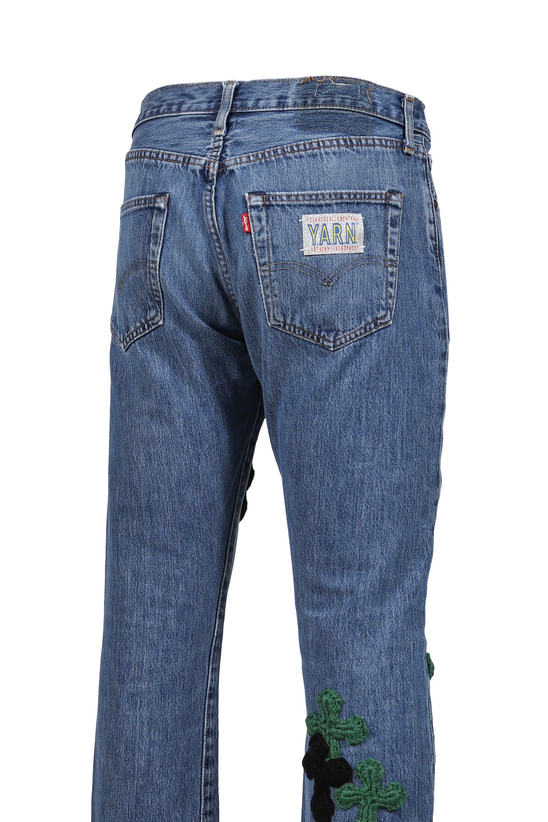 3D CROSS DENIM / INDIGO