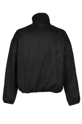 SIGNTATURE MODERN TRACK JACKET W/ PIPING / VTG BLK