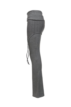 FOLDED SKIRT PANTS / CHA