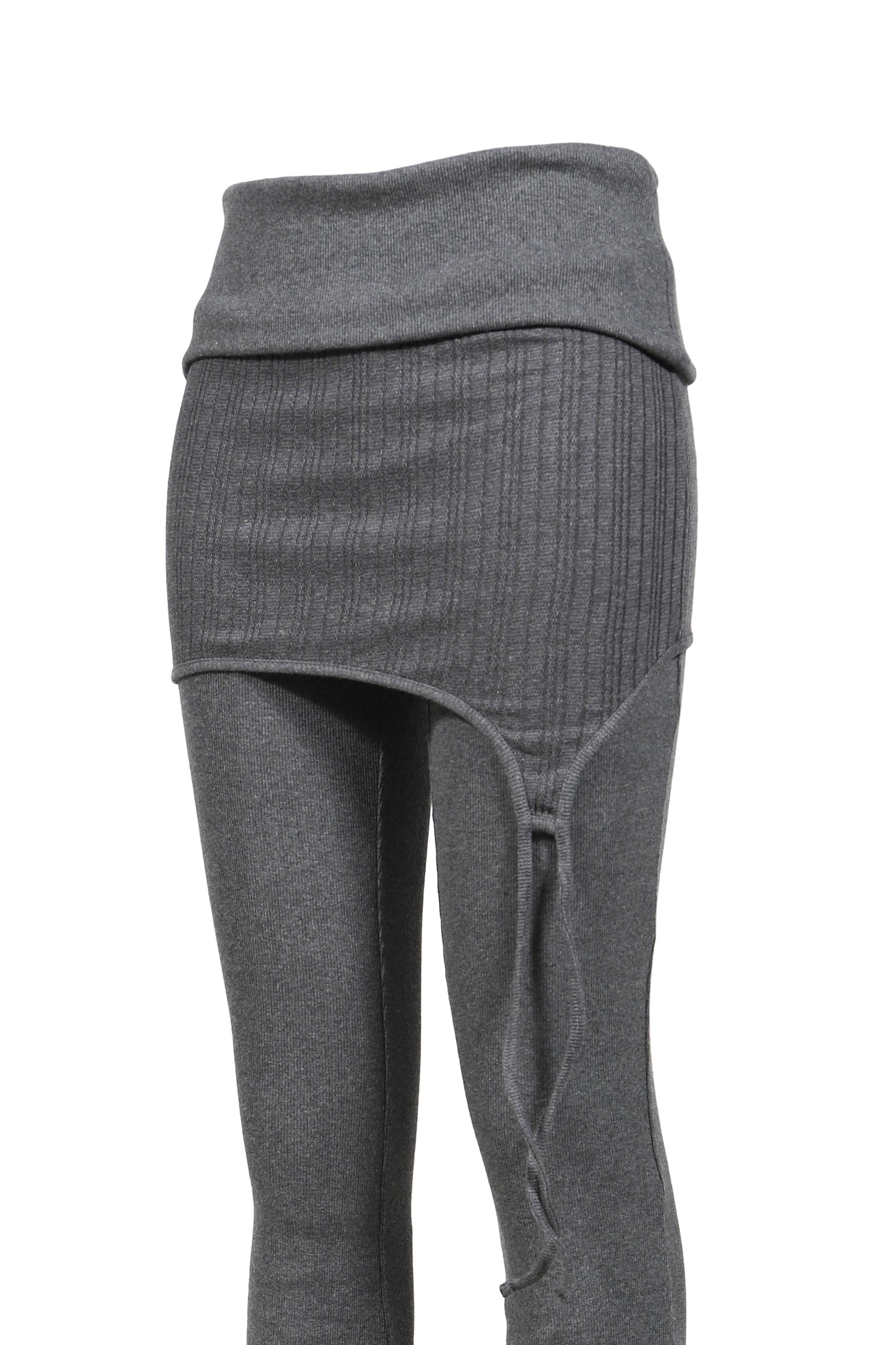 FOLDED SKIRT PANTS / CHA