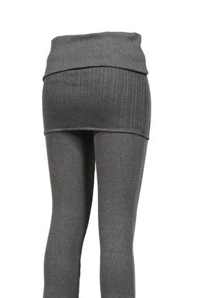 FOLDED SKIRT PANTS / CHA