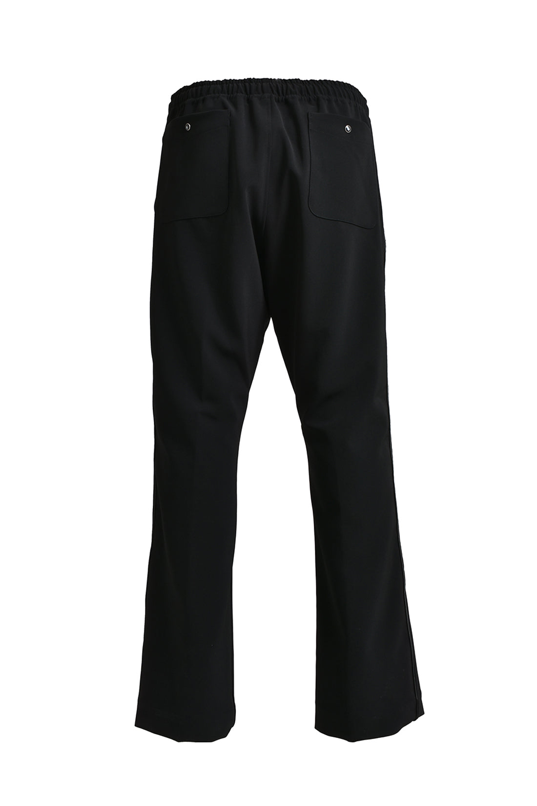 PIPING COWBOY PANT - POLY DOUBLE CLOTH / C-BLK