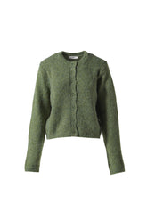 MALONE KNIT CARDIGAN / MATCHA GREEN