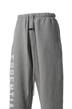 FLEECE RELAXED SWEATPANT / D.HEATHER