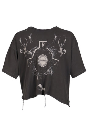 BED OF NAILS T-SHIRT / WASHED BLK