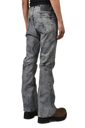 KIEFER WAXED FLARE CUT / RUSTY GRY