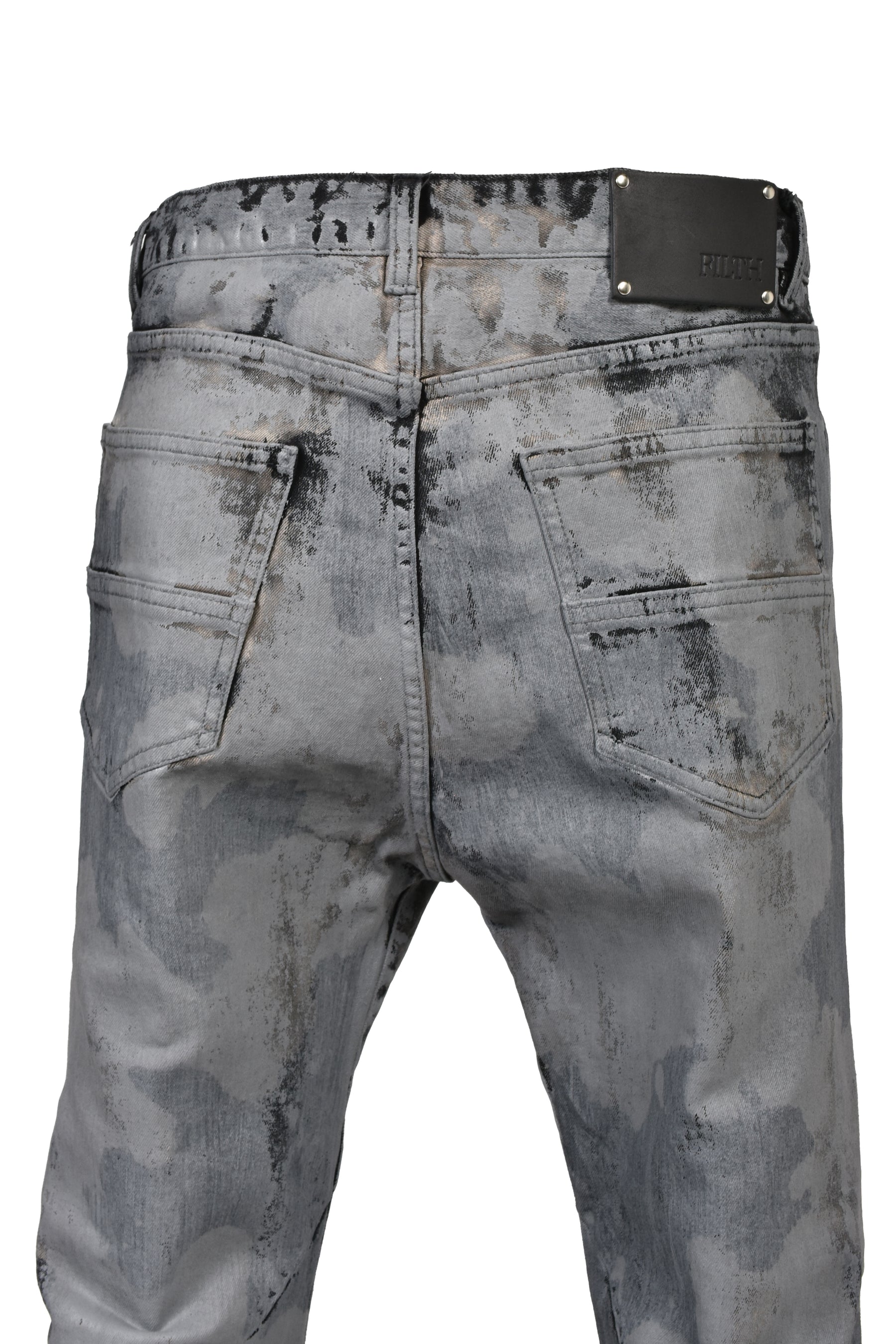 KIEFER WAXED FLARE CUT / RUSTY GRY