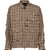 TECH ZIP ANGLER SHIRT L/S PLAIDS / BRW