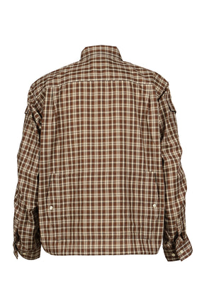 TECH ZIP ANGLER SHIRT L/S PLAIDS / BRW