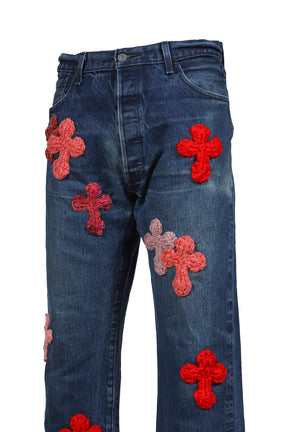 3D CROSS DENIM / INDIGO