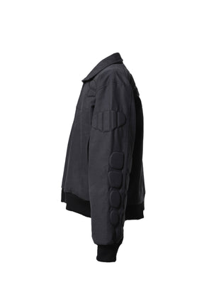 WORKWEAR MA-1 MOTO JACKET / VINTAGE BLK