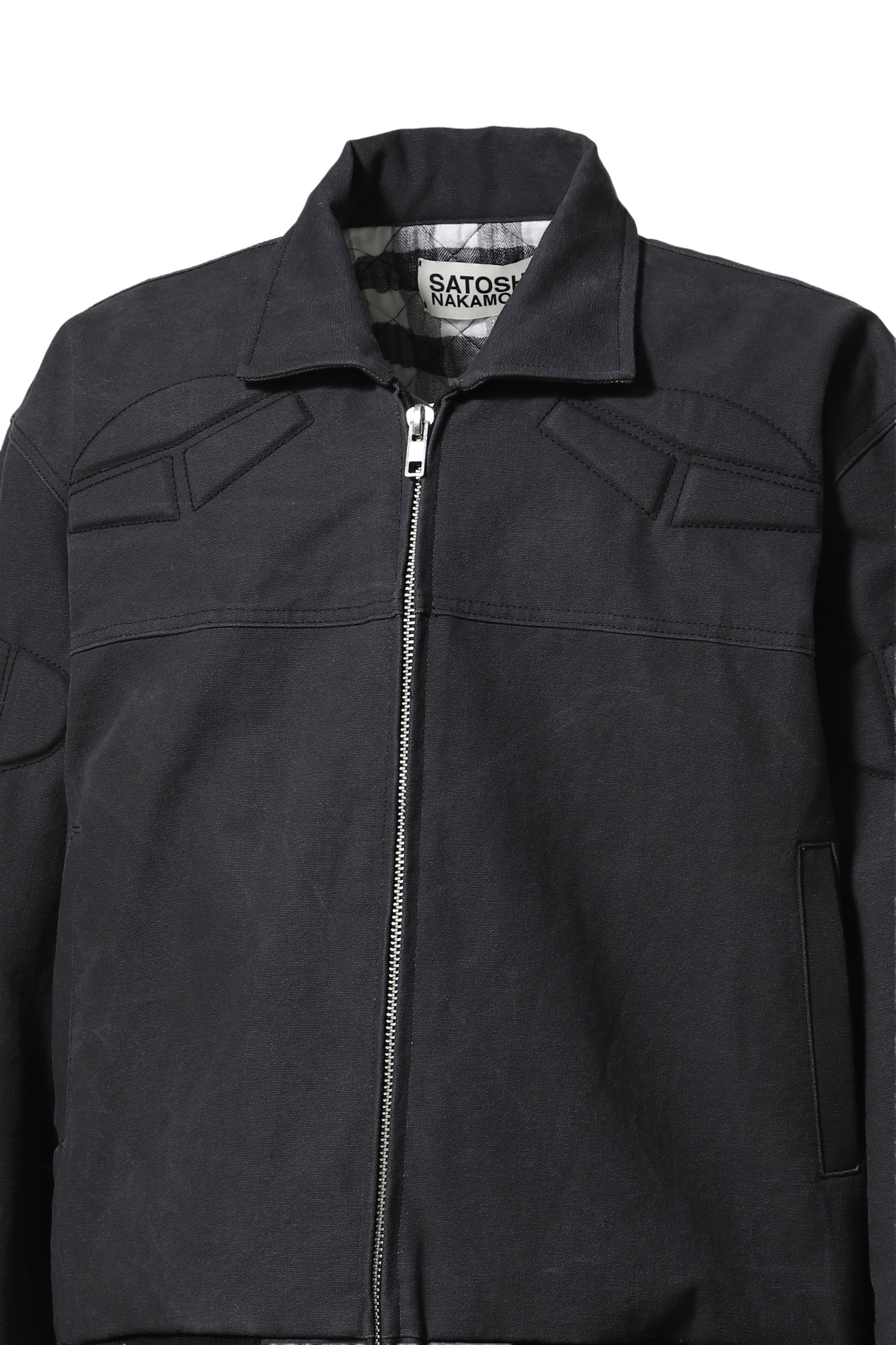 WORKWEAR MA-1 MOTO JACKET / VINTAGE BLK