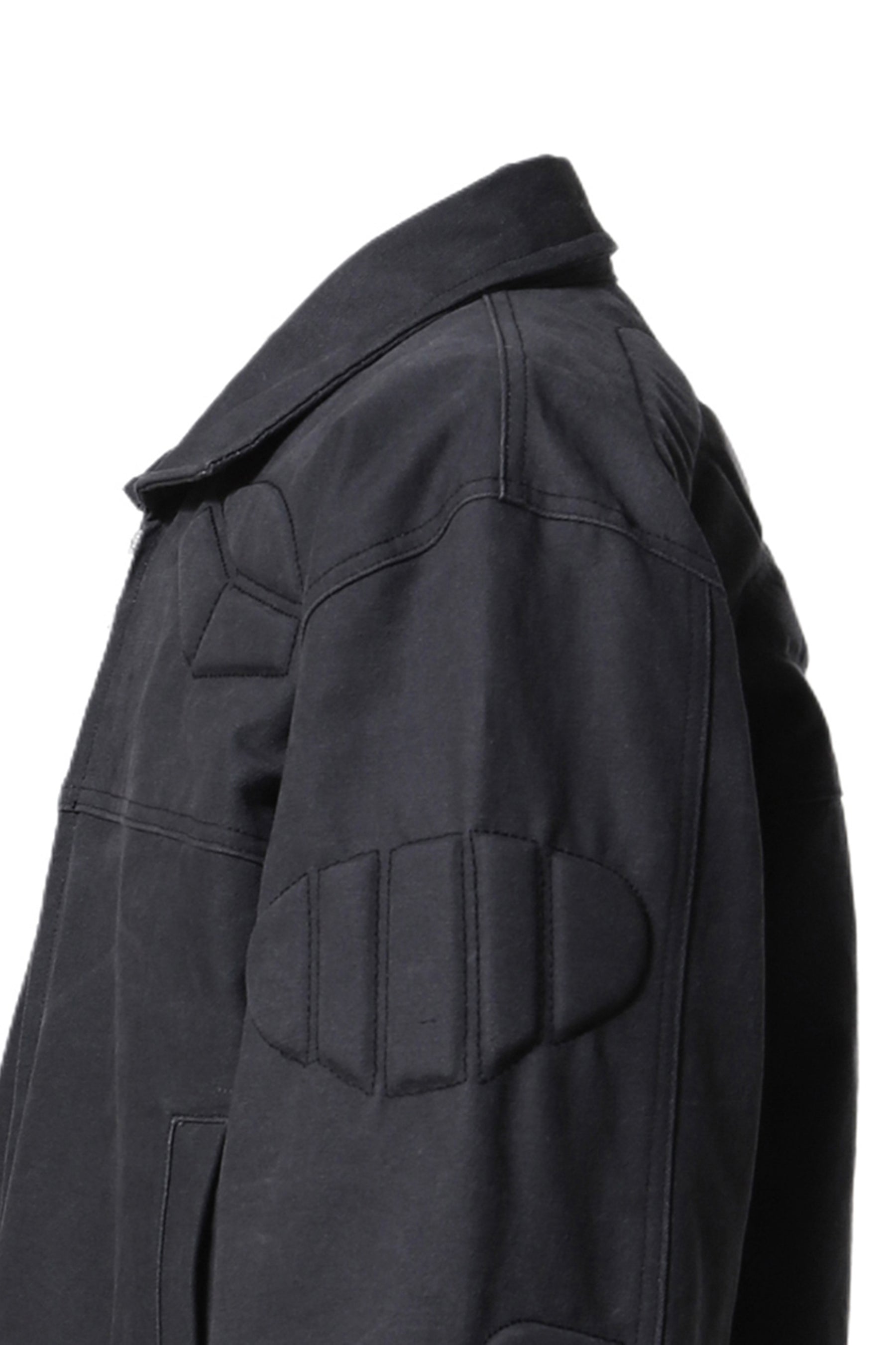 WORKWEAR MA-1 MOTO JACKET / VINTAGE BLK