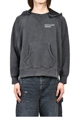 ERD LOGO RAGLAN AFTERHOOD / ANTIQUE BLK